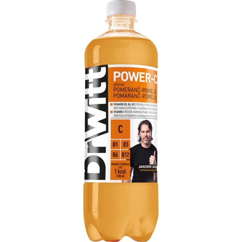 DrWitt Power-C pomeranč, pomelo 0,75l - PET