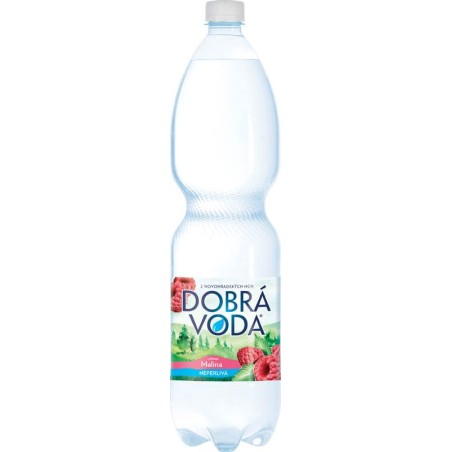 Dobrá voda neperlivá Malina 1,5l - PET