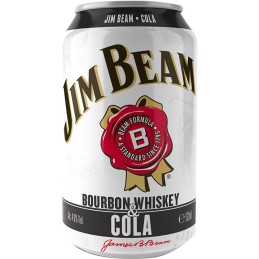 Jim Beam & cola 0,33l
