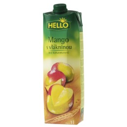 Hello mango s vlákninou 1l