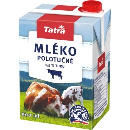 Tatra mléko polotučné 0,5l...