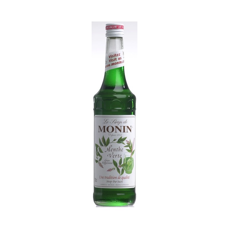 Monin Menthe Verte - sirup z máty peprné 0,7l