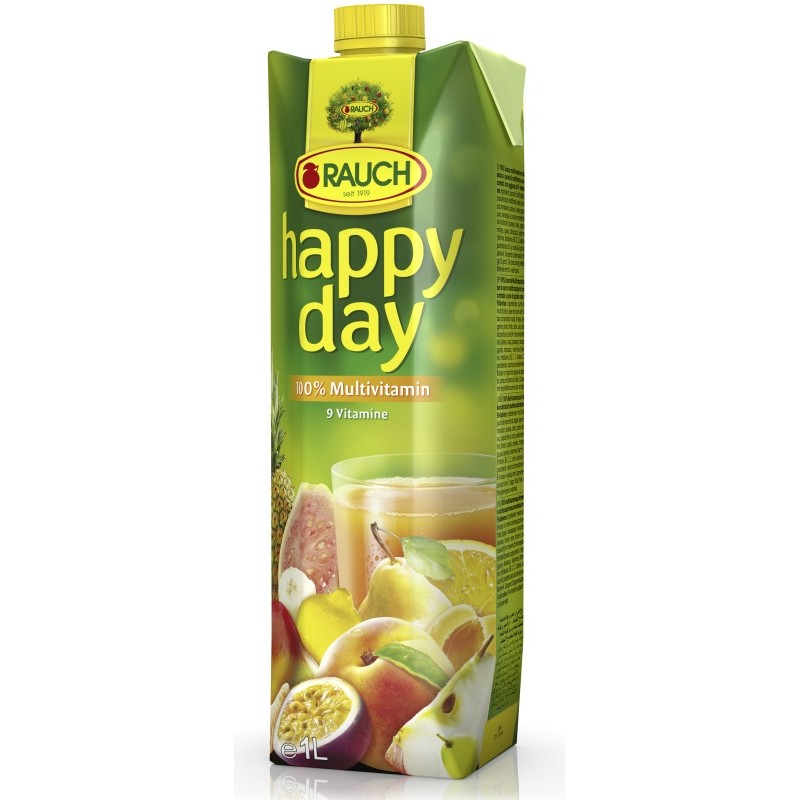 Rauch Happy day multivitamin 100% 1l