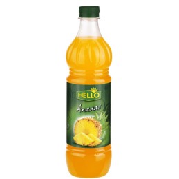Ovocný koncentrát Hello ananas 0,7l - PET