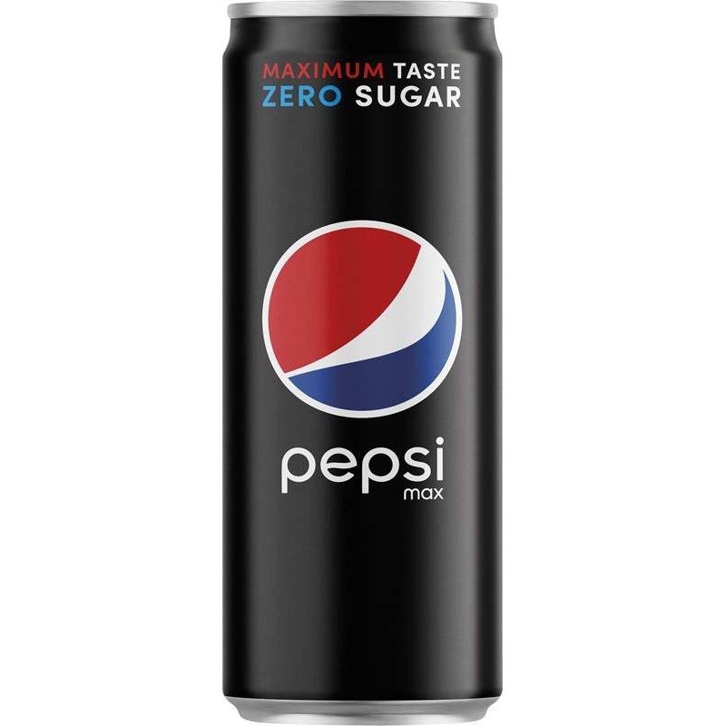 Pepsi zero sugar 0,33l - plech