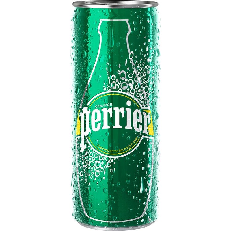 Perrier 0,25l plech