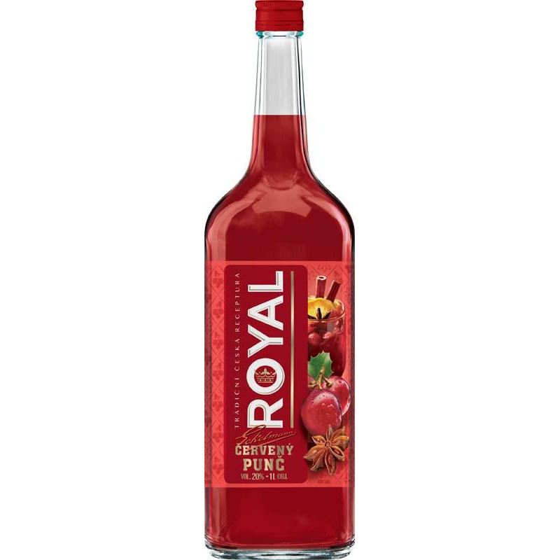 Punč červený 1l - Royal