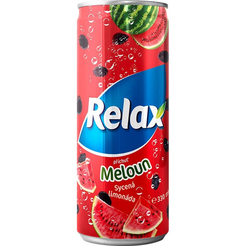Relax Limonáda Meloun 0,33l plech