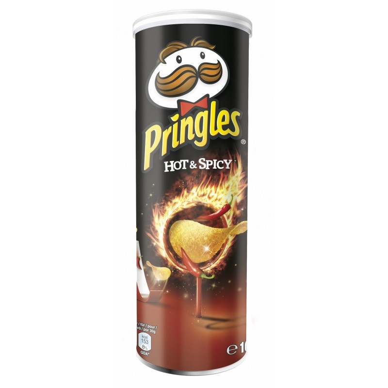 Pringles Hot and spicy 165g Pringles Hot and spicy 165g