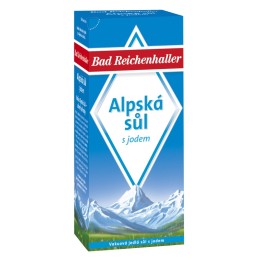Sůl Alpská s jódem 500g