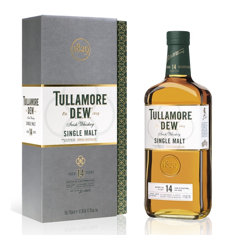 Tullamore D.E.W 14 Y.O. Single Malt 0,7l Tullamore D.E.W 14 Y.O. Single Malt 0,7l