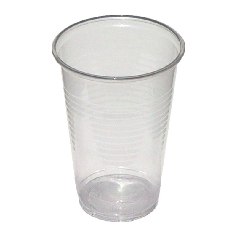 Kelímek plastový transparentní 0,2l - 100 ks