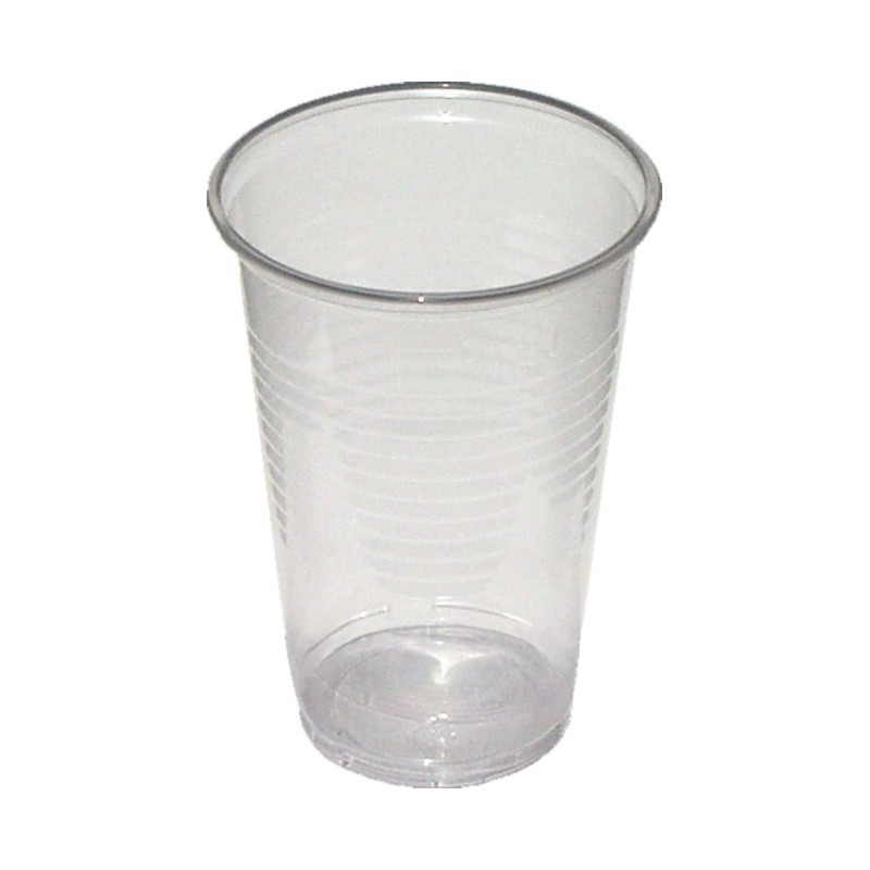 Kelímek plastový transparentní 0,3l - 100 ks