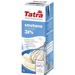 Smetana na šlehání 31% Tatra 1l