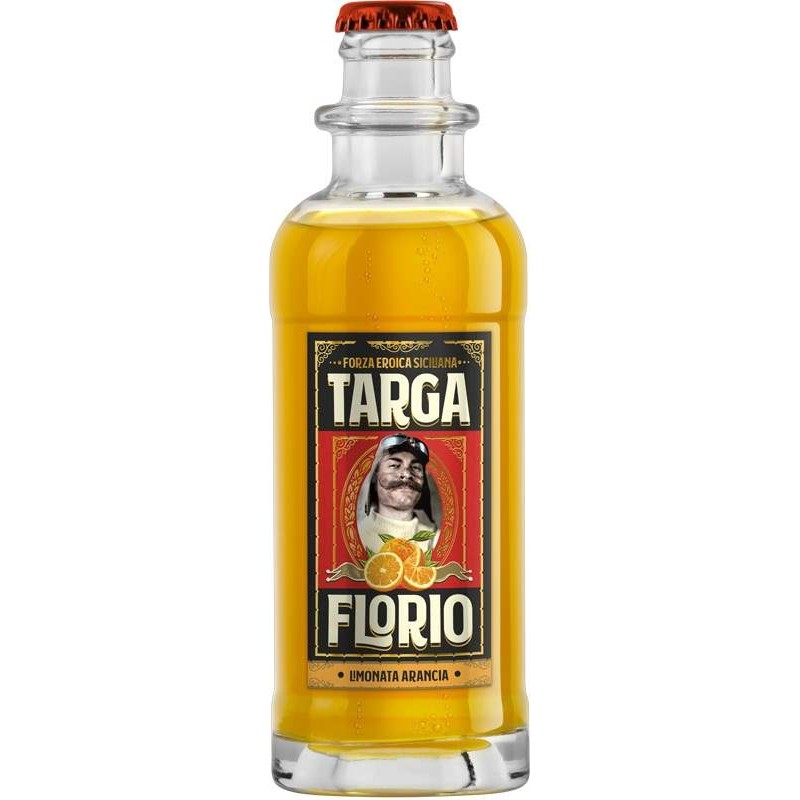 Targa Florio pomeranč 0,25l sklo