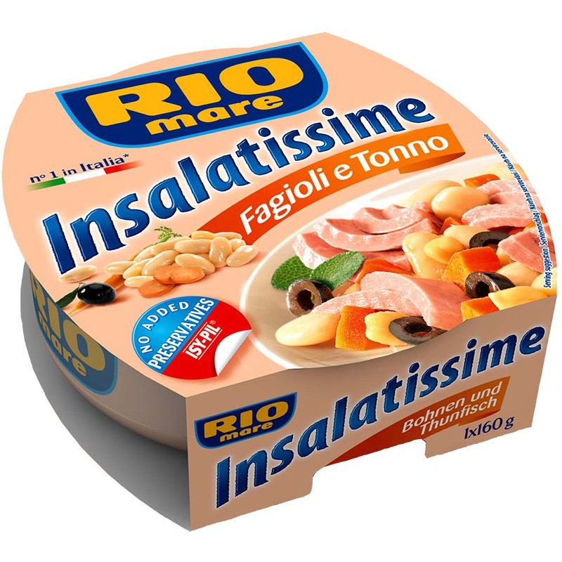 Rio Mare Insalatissime Tuňák a fazole 160g