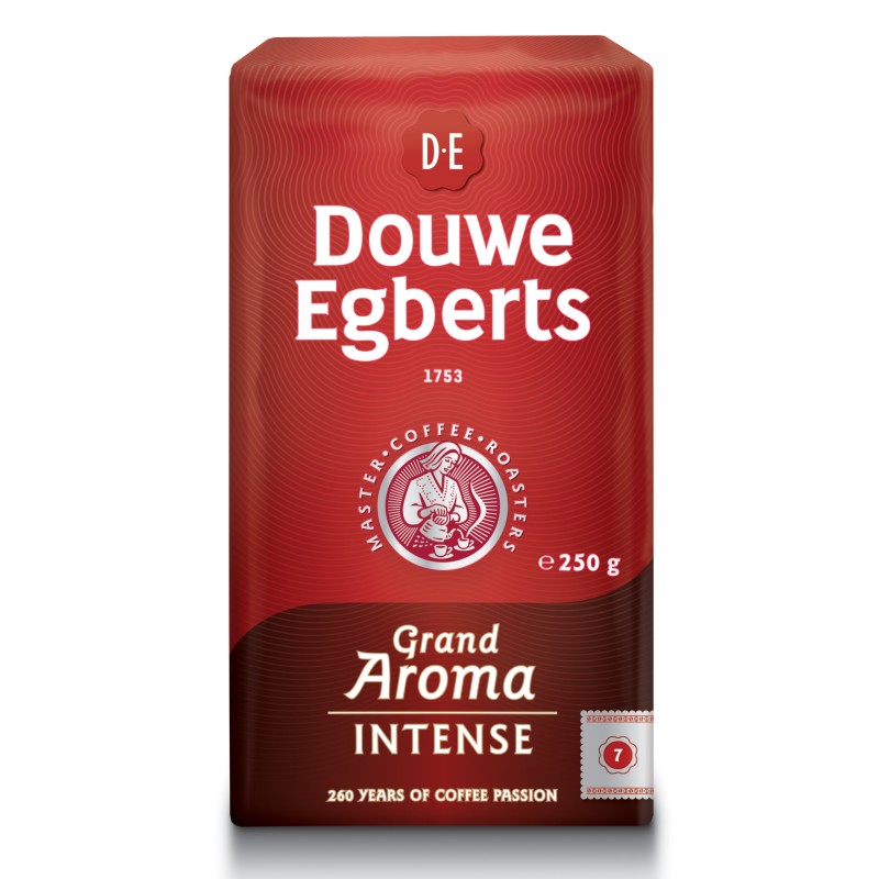 Douwe Egberts Grand Aroma Intense 250g mletá