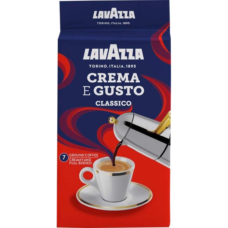 Lavazza Crema e Gusto 250g mletá