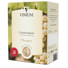 Chardonnay 3l box - Vinium Velké Pavlovice