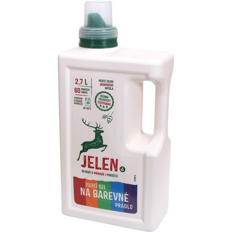 Jelen prací gel na barevné prádlo 2,6l