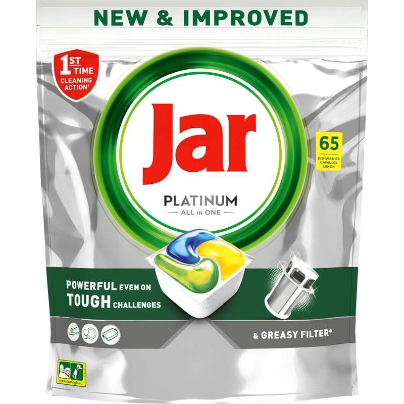Jar Platinum tablety do myčky 65 ks Jar Platinum tablety do myčky 65 ks