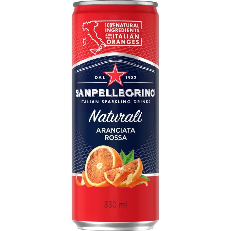 San Pellegrino Aranciata Rossa 0,33l plech