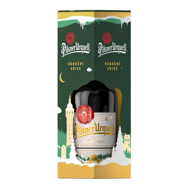 Pilsner Urquell 1l - dárkové balení