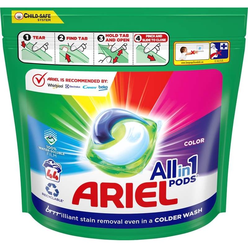 Ariel Color All in One PODS 44ks