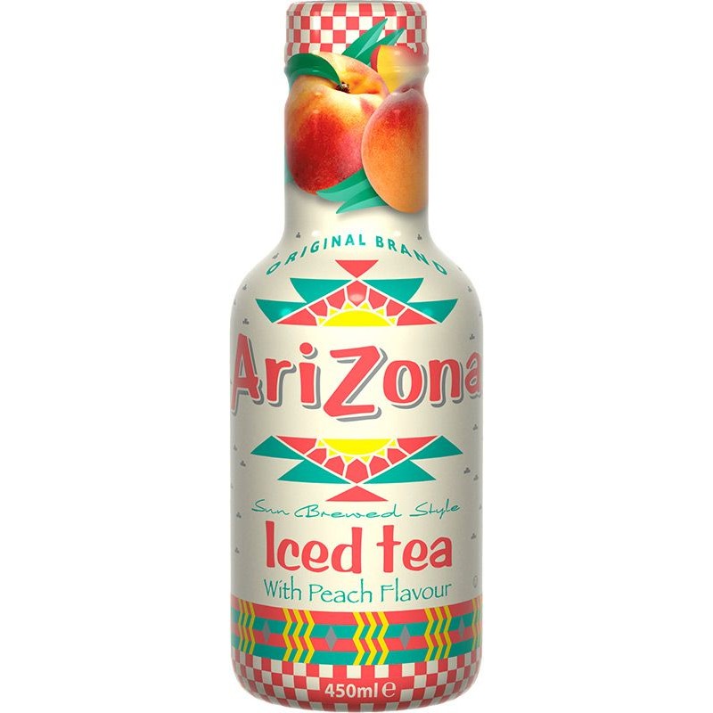 AriZona Ice tea Peach 0,45l - PET