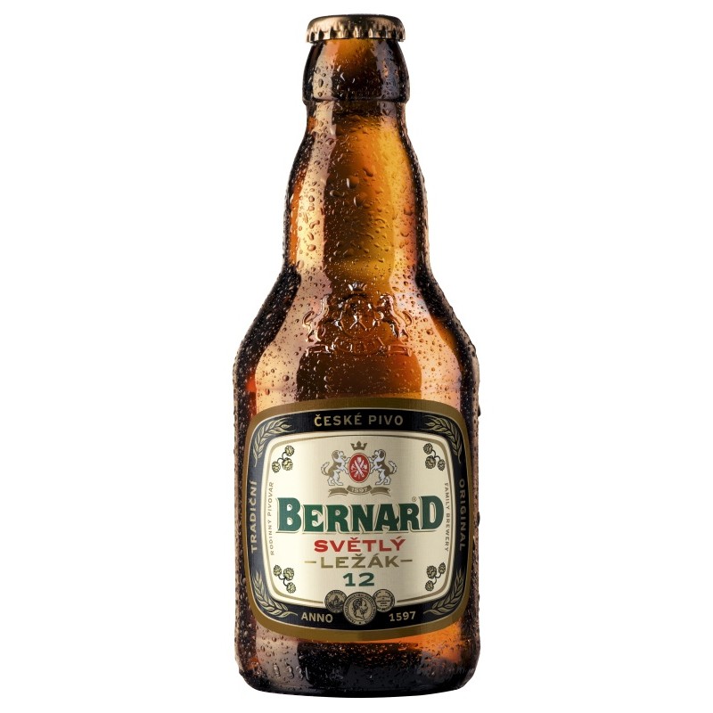 Bernard 12 světlý ležák 0,33l - sklo