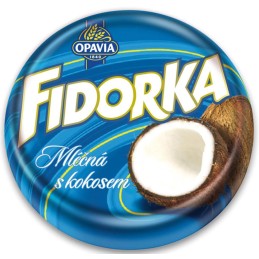 Fidorka mléčná s kokosem 30g