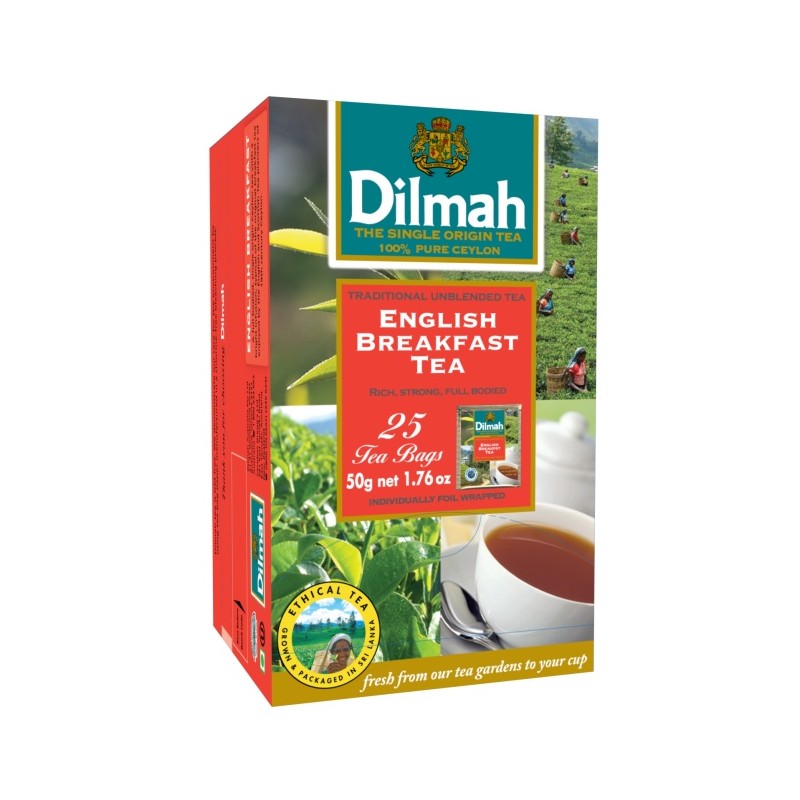 Dilmah English Breakfast 25x2g