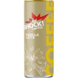Big Shock! Coffee Vanilla Latte 0,25l - plech