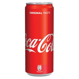 Coca cola 0,33l - plech