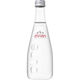 Evian 0,33l - sklo